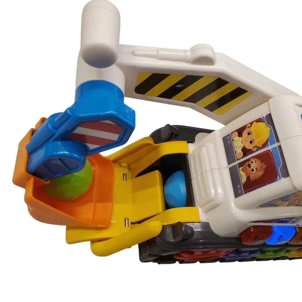 VTech Scoop and Play Digger Toddler Construction Learning Toys STEM